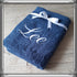 Serviette personnalisée 70x130cm avec prénom brodé: 8 couleurs